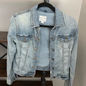 Melrose & Market Women's Light Blue Denim Jacket Sz Xs